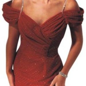 C4 1070 gown, formal, after-five, cocktail, bride,